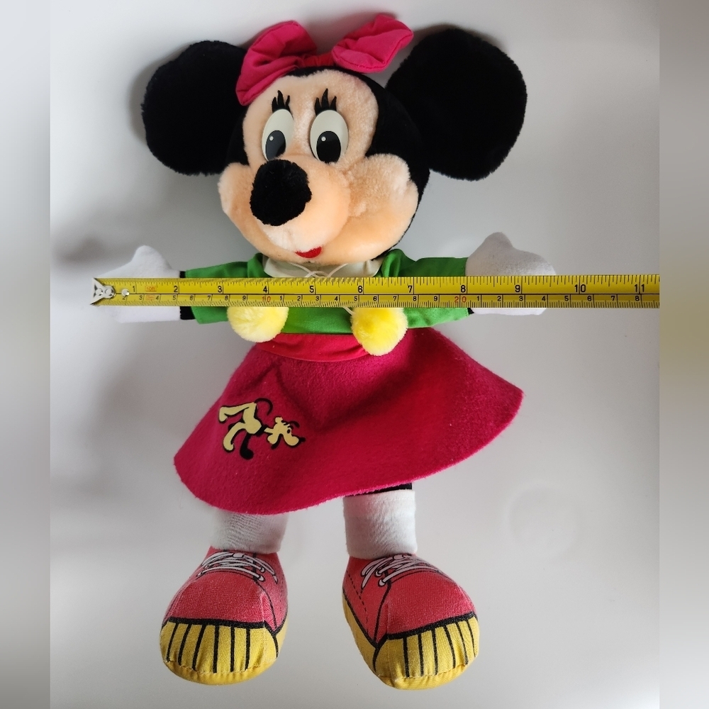 Vintage 1987 Disney Minnie Mouse 13" Plush Disneyland Walt Disney World Retired - Picture 6 of 6